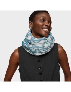 Foulard Kaos Devoré turquesa TOUS 2
