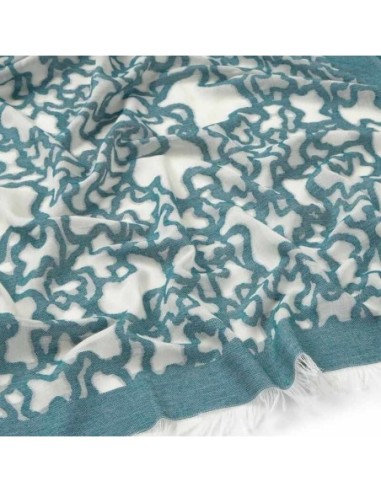 Foulard Kaos Devoré turquesa TOUS