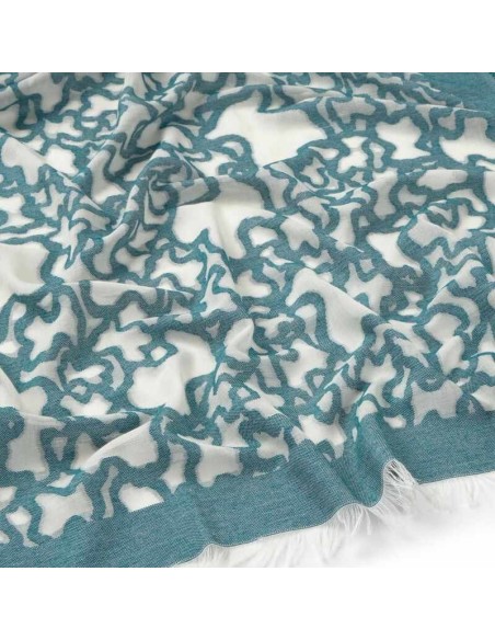 Foulard Kaos Devoré turquesa TOUS