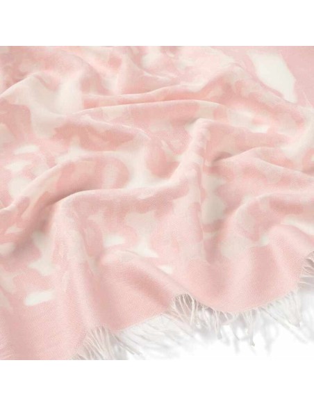 Foulard Kaos Devoré rosa oscuro TOUS