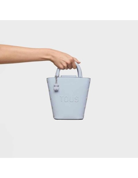Mini bolso azul grisaceo TOUS Back to basics