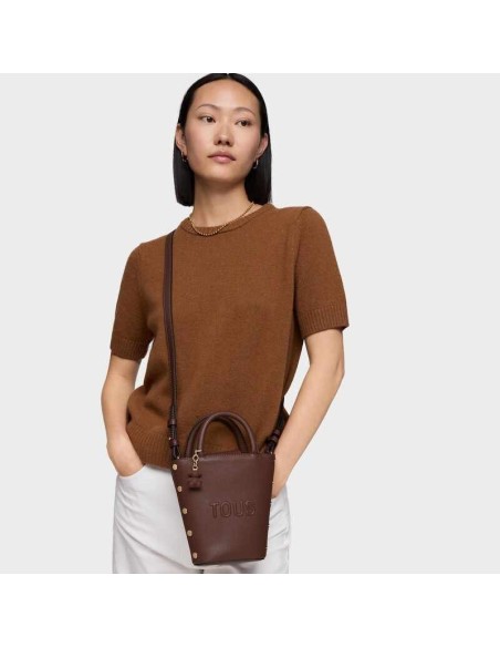 Mini bolso marrón TOUS Back to basics