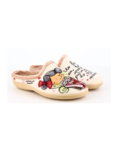 Zapatilla de Casa Vivant "Creo firmemente en el poder curativo de las Palomitas" Everest Beig 2