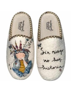 Zapatillas de Casa Vivant "Sin Riesgo no hay historia"