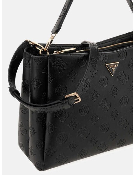 Bolso de mano GuessTisha con logotipo 4G Peony