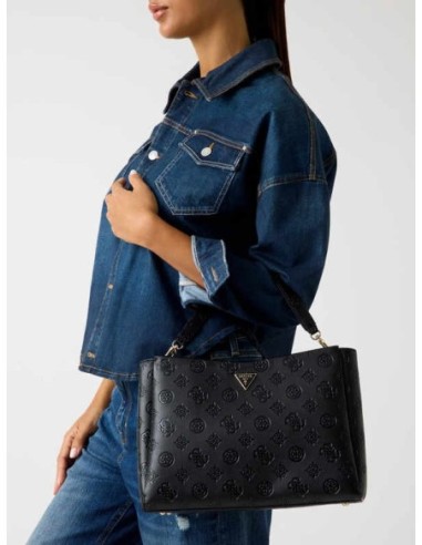 Bolso de mano GuessTisha con logotipo 4G Peony