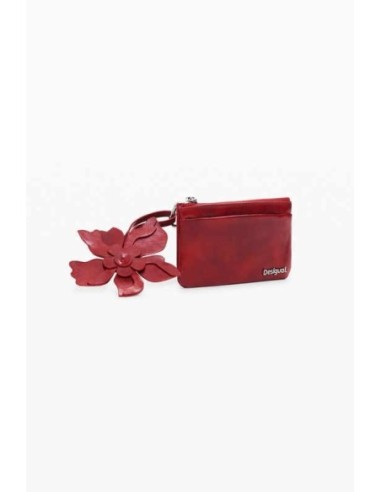 Monedero Desigual pequeño brillante flor