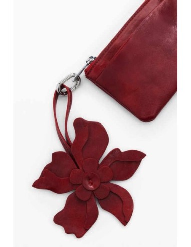 Monedero Desigual pequeño brillante flor