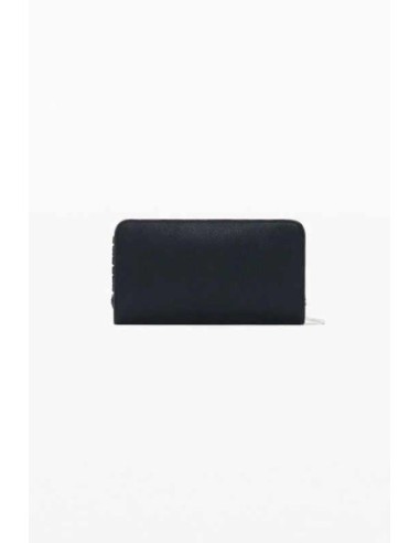 Monedero Desigual mediano logo negro