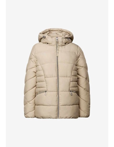 Chaqueta acolchada Street One beige