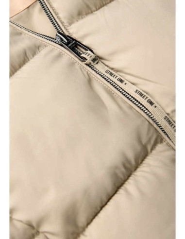Chaqueta acolchada Street One beige