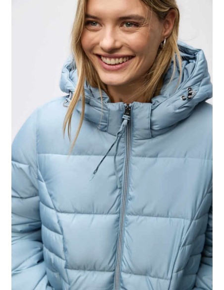 Chaqueta acolchada Street One azul