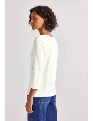 Camisa náutica básica blanca street one