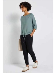 Blusa con textura Dolman Street One