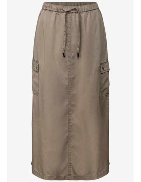 Falda cargo con efecto lavado Street One