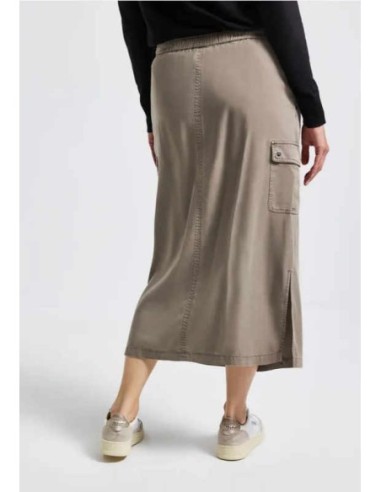 Falda cargo con efecto lavado Street One