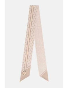 Pañuelo  Guess con logotipo 4G Beige