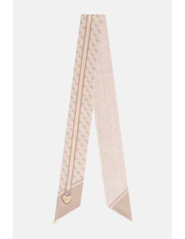 Pañuelo  Guess con logotipo 4G Beige