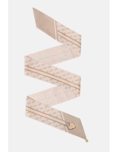 Pañuelo  Guess con logotipo 4G Beige