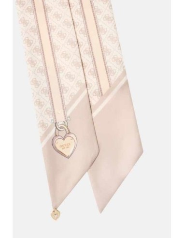 Pañuelo  Guess con logotipo 4G Beige