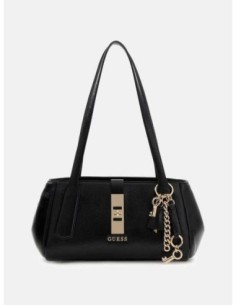 Bolso al hombro guess Brooke Charm negro