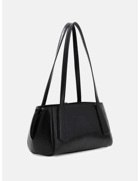 Bolso al hombro guess Brooke Charm negro