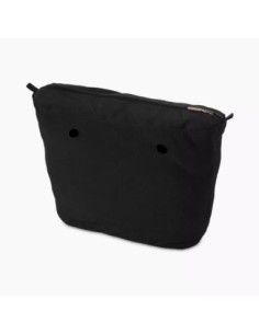 Bolsa Interna O bag Cremallera Tejido Canvas Negro 2