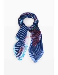Foulard rectangular bluestrip desigual