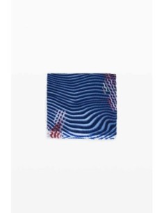 Foulard rectangular bluestrip desigual 2