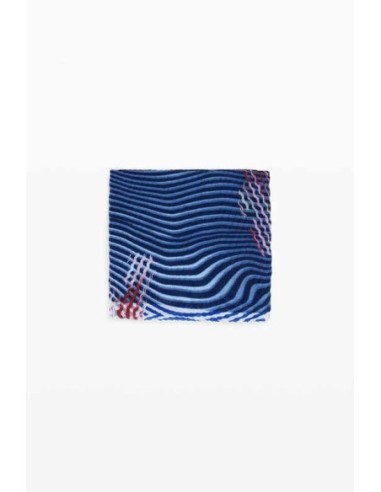 Foulard rectangular bluestrip desigual