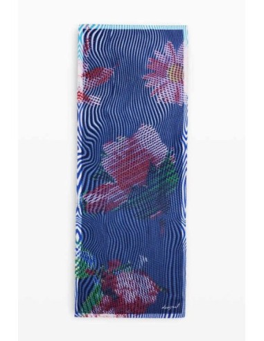 Foulard rectangular bluestrip desigual