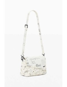 Bolso mediano lettering desigual 2