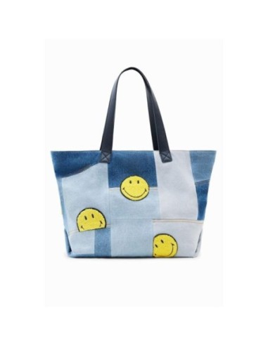 Bolso Desigual Patchwork Smiley