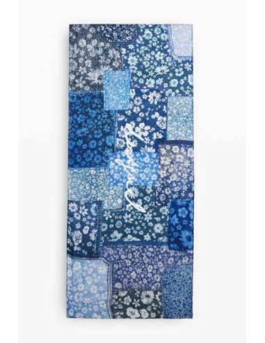 Foulard Desigual Denim Patch