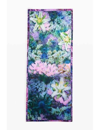 Foulard Desigual Garden Azul