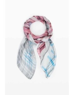 Foulard Desigual rectangular grunge