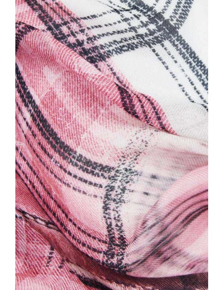 Foulard Desigual rectangular grunge