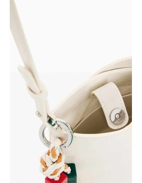 Porta Móvil desigual Charms blanco