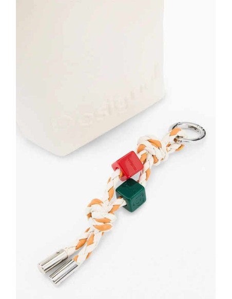 Porta Móvil desigual Charms blanco
