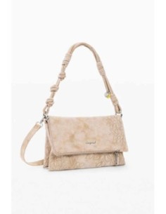 Bolso desigual mediano solapa bordados 2