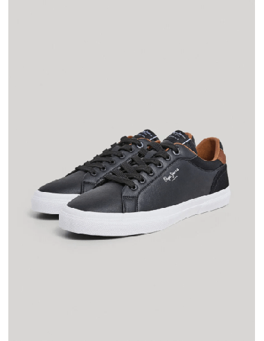 Zapatillas Pepe Jeans kenton court negras