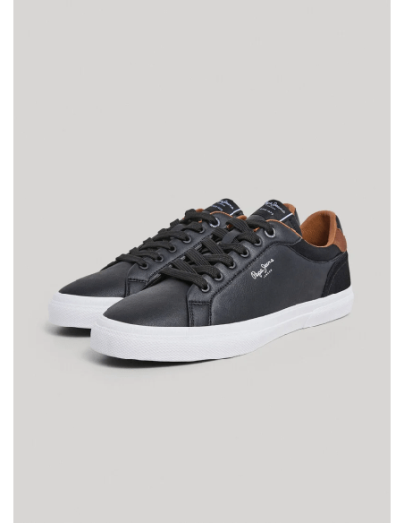Zapatillas Pepe Jeans kenton court negras