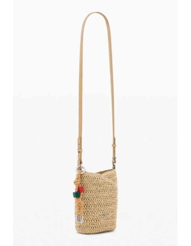 Porta móvil desigual rafia charms