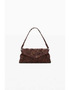 Bolso desigual trenzado pequeño