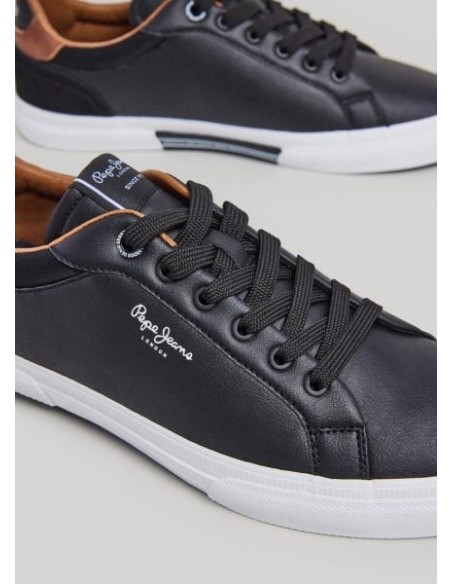 Zapatillas Pepe Jeans kenton court negras
