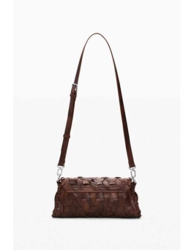 Bolso desigual trenzado pequeño