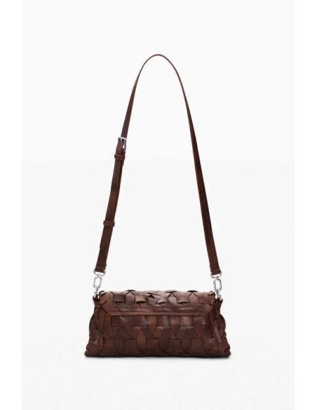 Bolso desigual trenzado pequeño