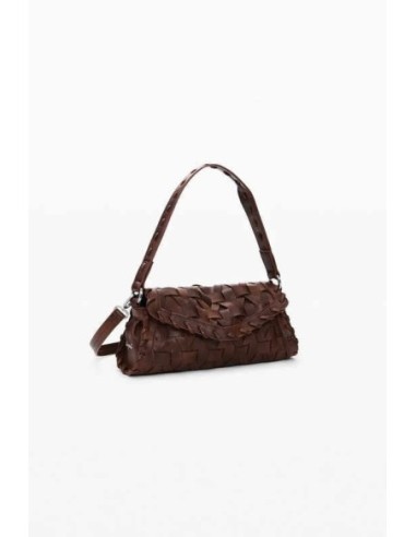 Bolso desigual trenzado pequeño