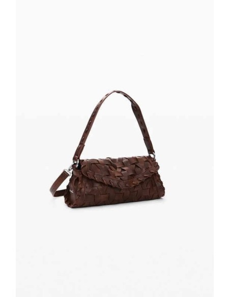 Bolso desigual trenzado pequeño