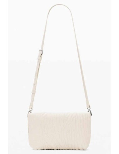 Bolso desigual grabados crudo